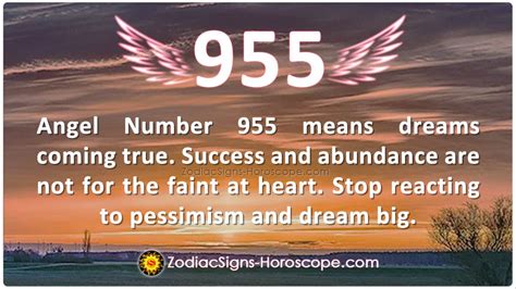 what does 955 mean in angel numbers|Angel Number 955 Meaning: Dreams are Valid